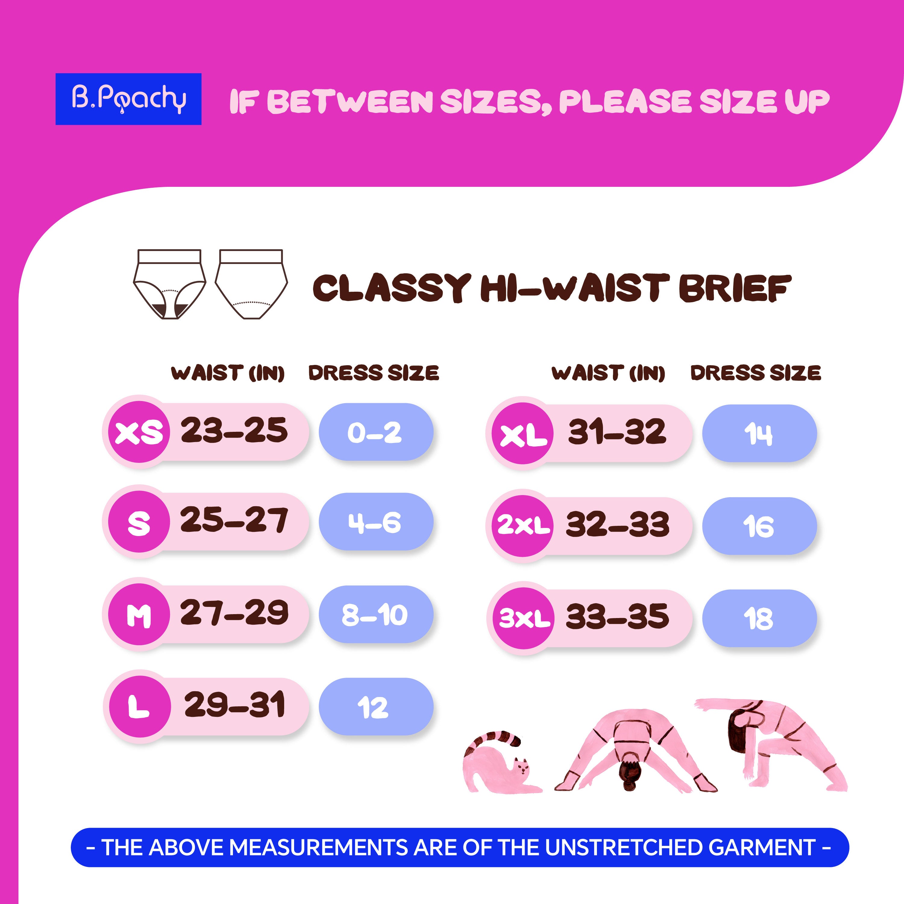 All-Day Bloating Support Leakproof Hi-Waist Briefs