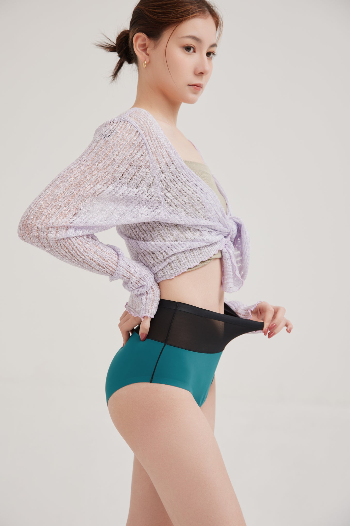 Hi-Waist Brief Period Underwear |  Medium Flow | RUNS SMALL SIZE UP