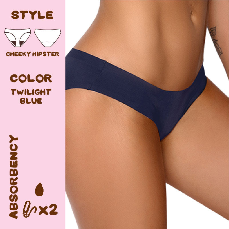 Cheeky Hipster Period Underwear | Light Flow | RUNS SMALL SIZE UP