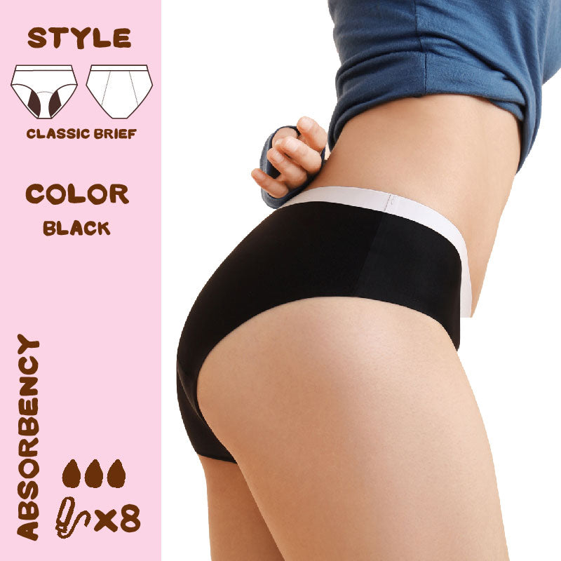 Classic Brief Period Underwear | Heavy Flow | RUNS SMALL SIZE UP