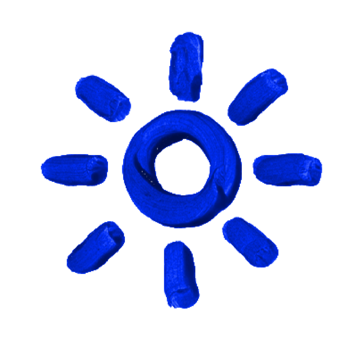 B.Peachy sun icon