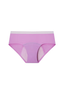 All-Night Classic Briefs in Berry Shake with pink gusset