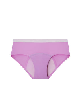 All-Night Classic Briefs in Berry Shake with pink gusset