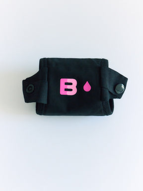 B.Peachy reusable pad rolled and fastened